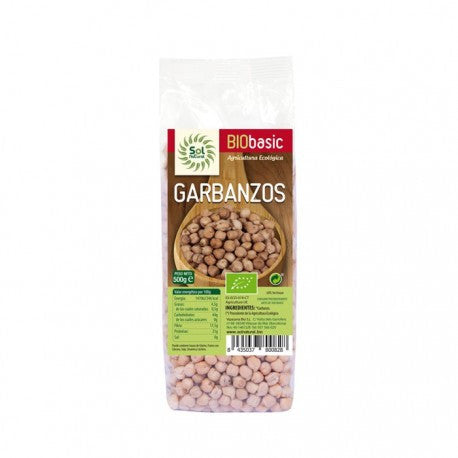 Garbanzos bio 500 g Sol Natural