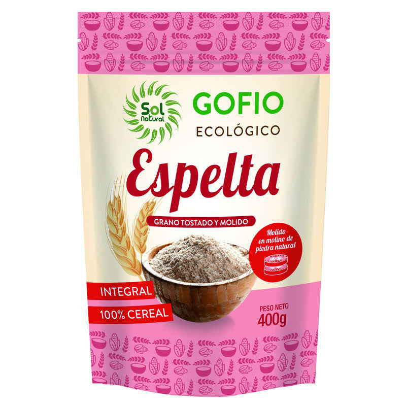 Gofio de Espelta Integral Bio 400g Sol Natural