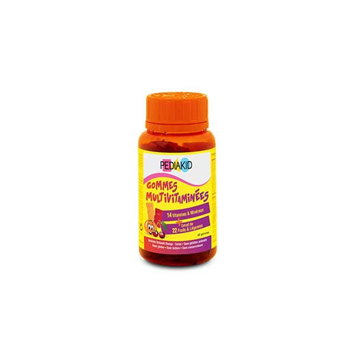 Gominolas multivitaminadas 60ud Pediakid