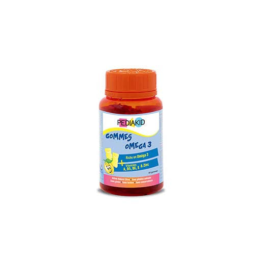 Gominolas omega-3 limon 60ud Pediakid