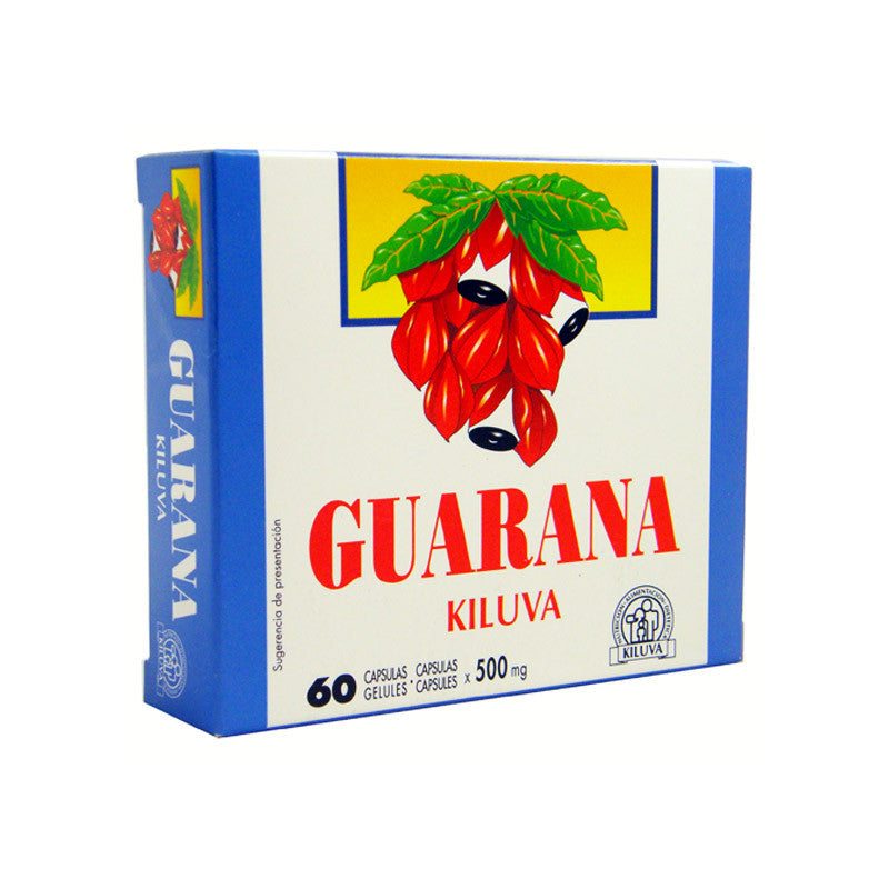 GUARANA 60 CAPS - KILUVA