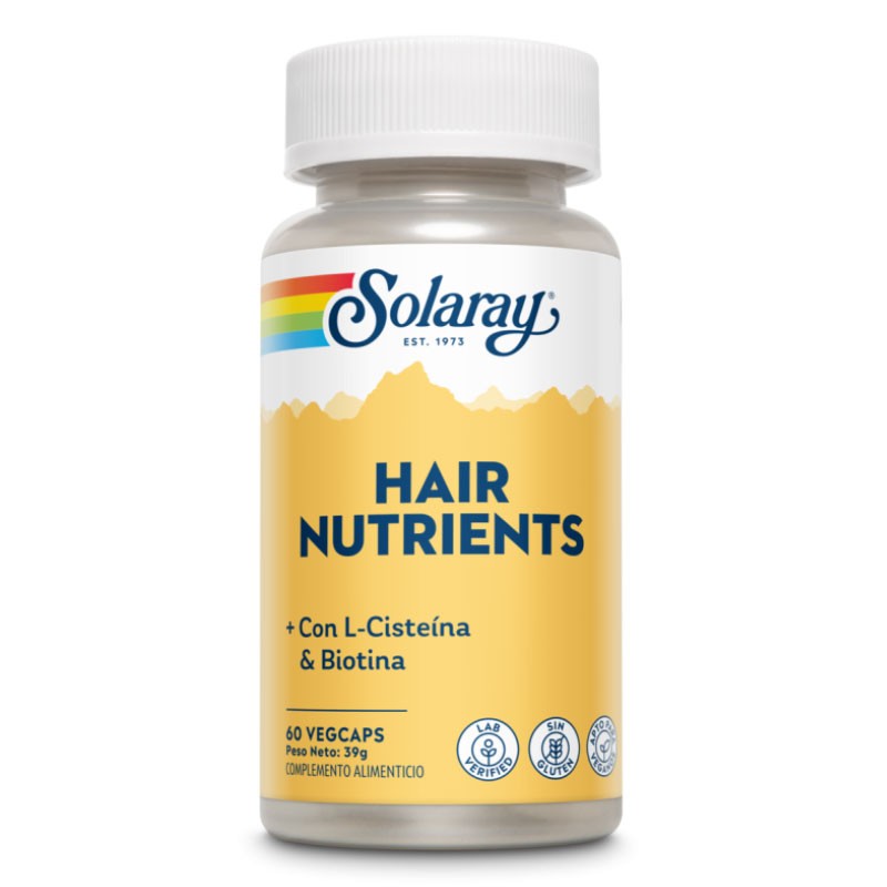 Hair Nutrients 60 vcaps Solaray
