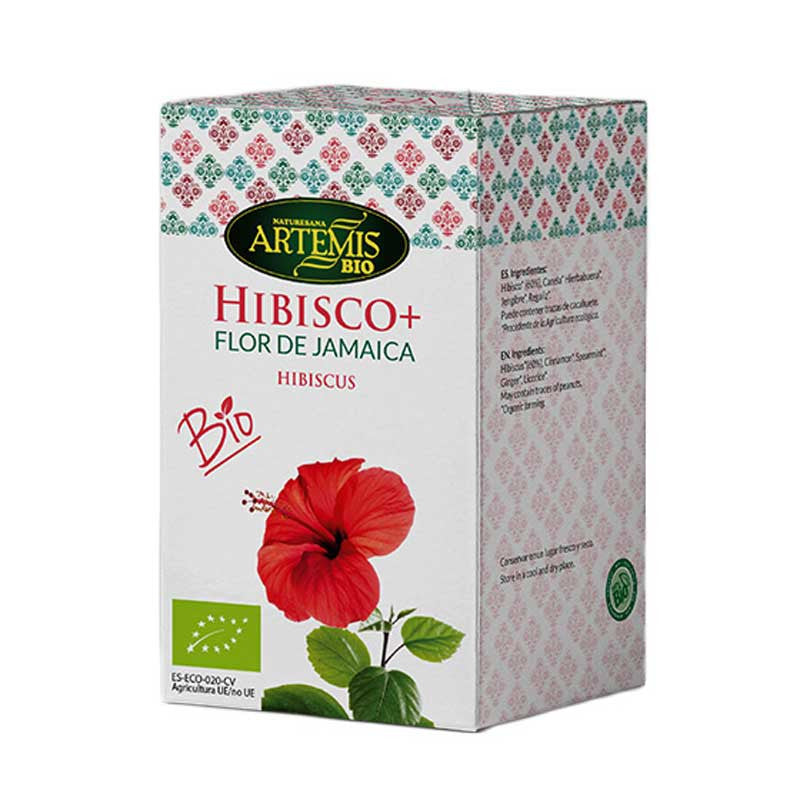 Hibisco Plus con especias (flor de jamaica) Bio 20 filtros Artemis