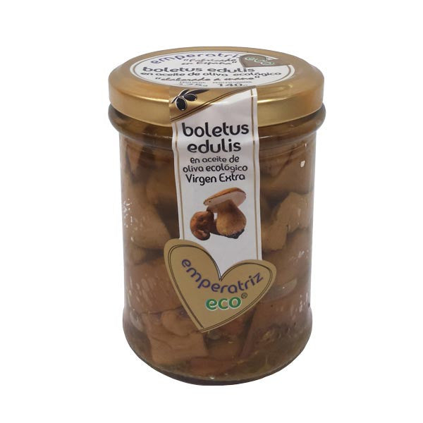 Hongo boletus edulis en aceite bio 212 ml Emperatriz