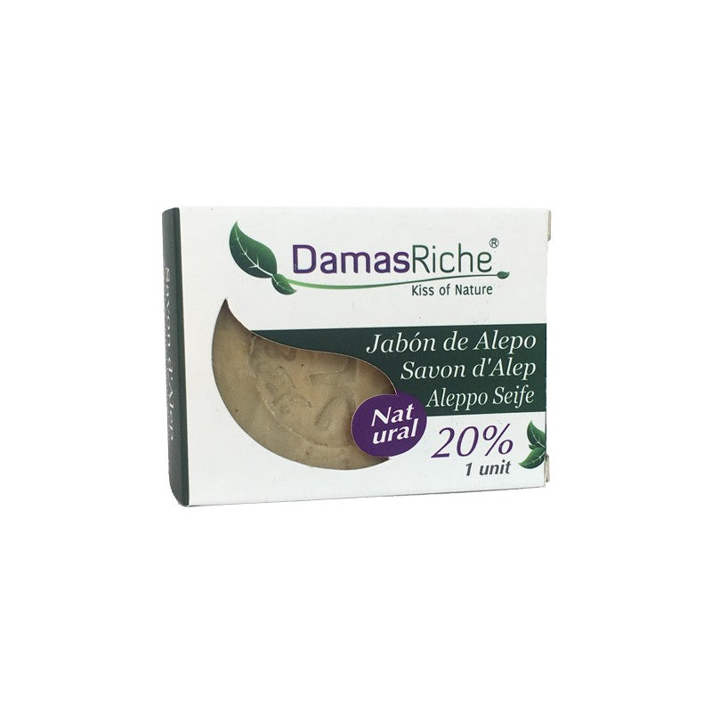 Jabon de Alepo 20% bio 200g Damasriche