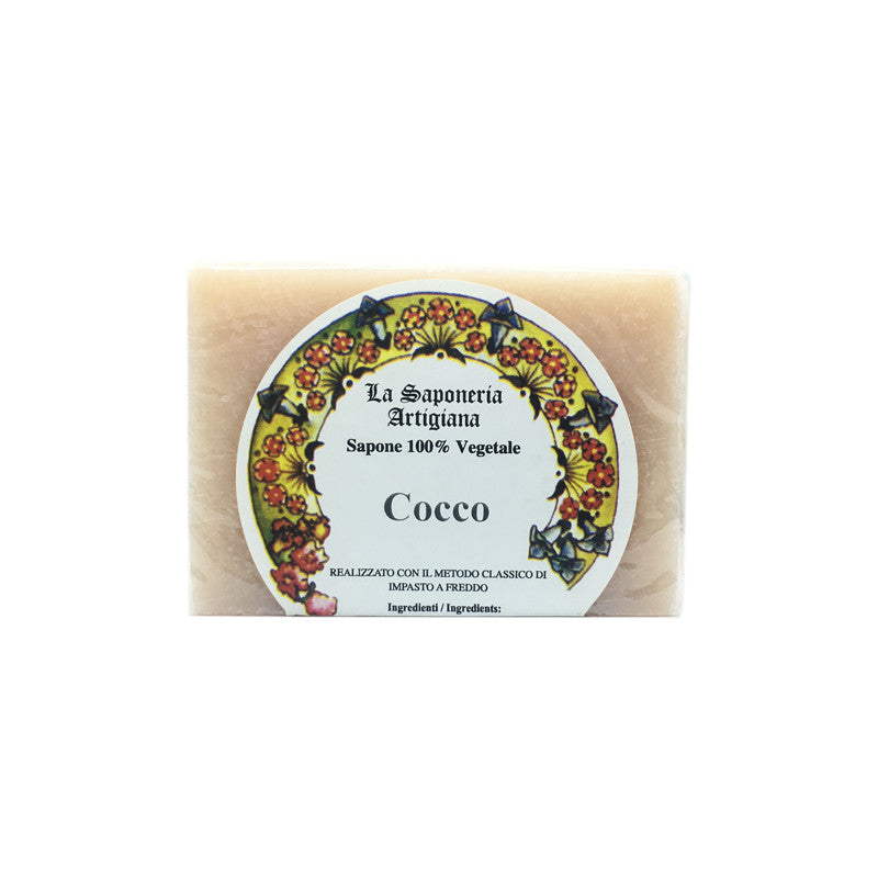 Jabon de Coco 100g La saponeria artigiana