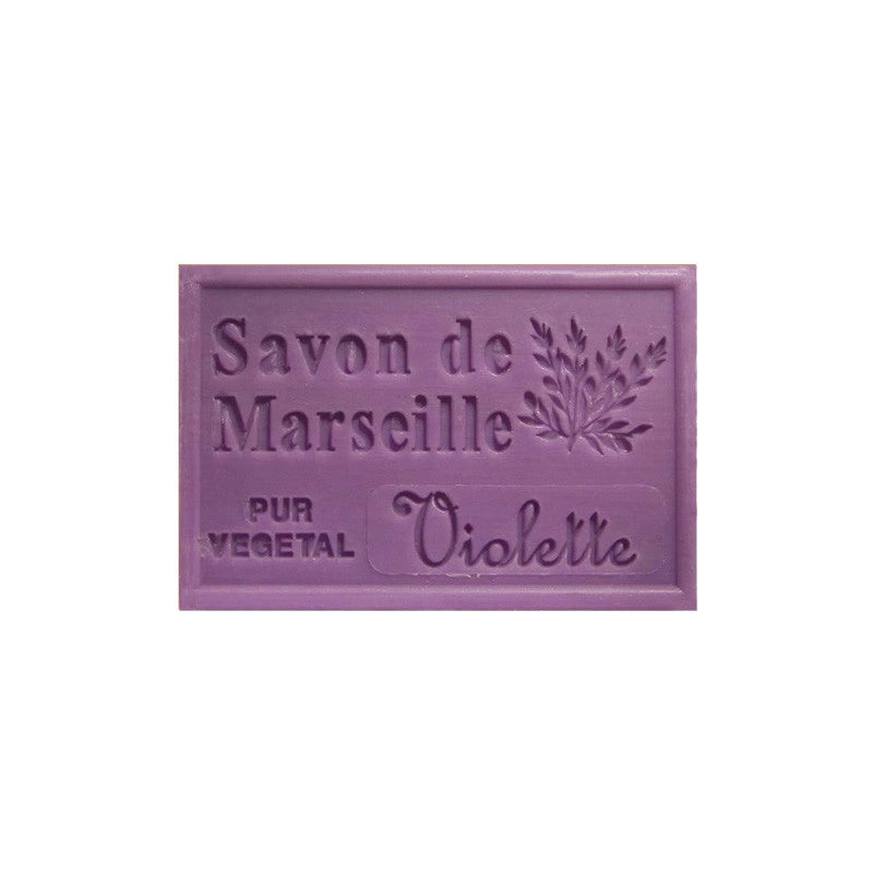 Jabon de marsella Violeta 125g Savonnerie