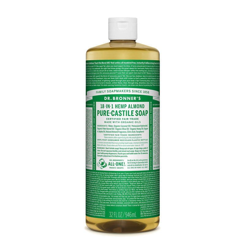 Jabon liquido Almendras 945ml Dr.Bronner&