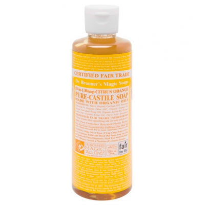 Jabon liquido citricos de naranja bio 240 Dr. Bronner&