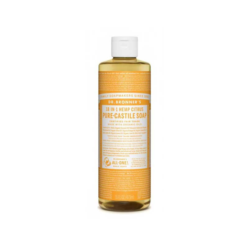 Jabon liquido citricos naranja bio 475ml Dr. Bronner&