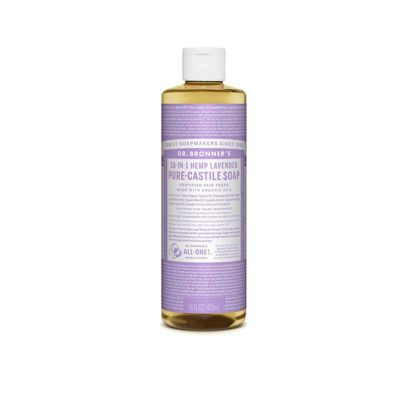 Jabon liquido de lavanda bio 475ml Dr. Bronner&