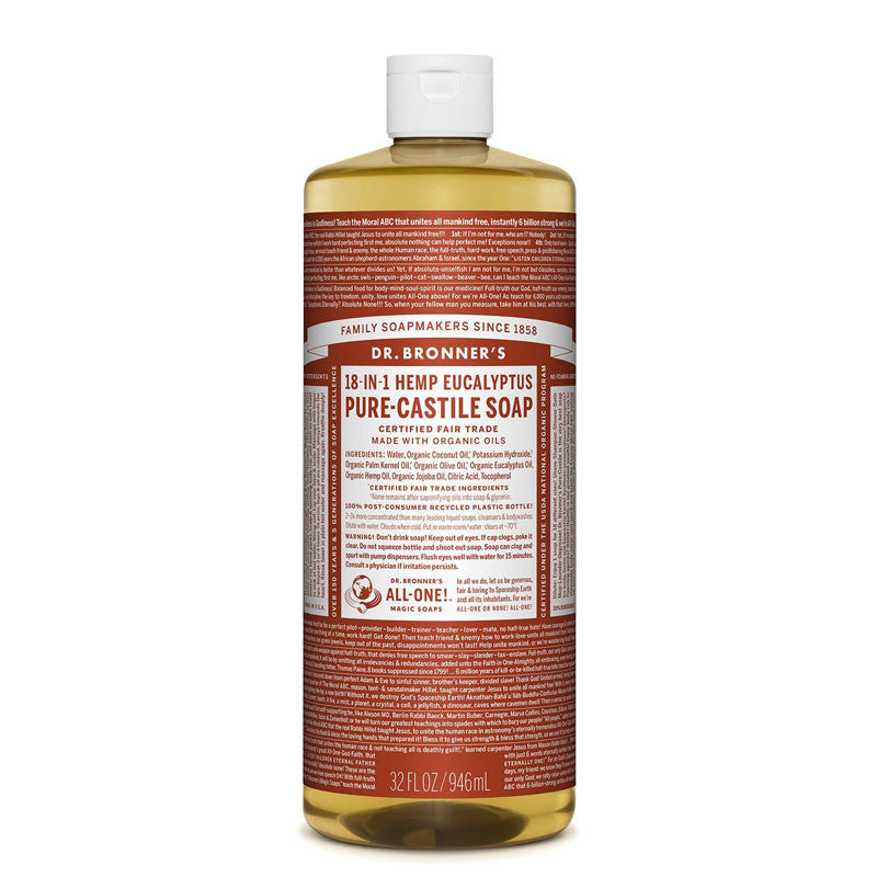 Jabon liquido Eucalipto 945ml Dr.Bronner&