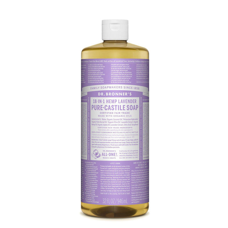 Jabon liquido Lavanda 945ml Dr.Bronner&