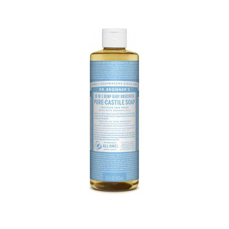 Jabon liquido neutro para niños bio 475ml Dr. Bronner&