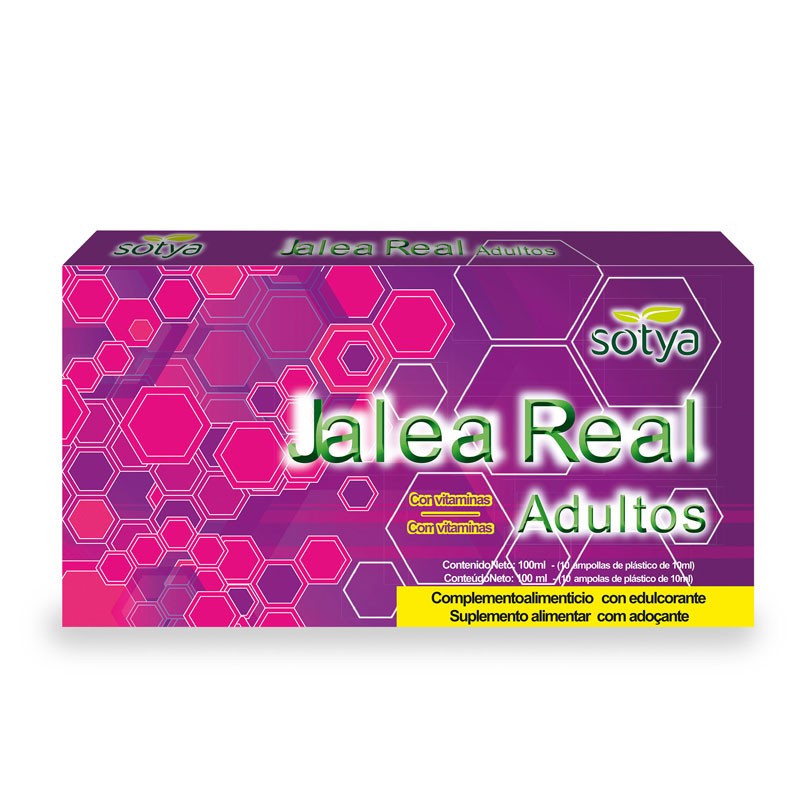 Jalea real para adultos 10 ampollas 10ml Sotya