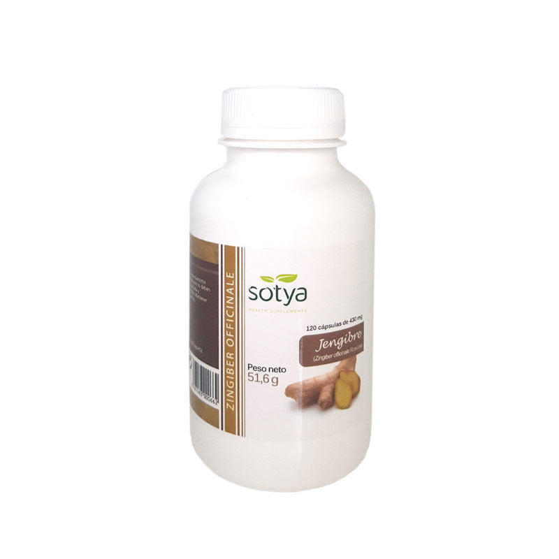 Jengibre 430 mg 120 cápsulas Sotya