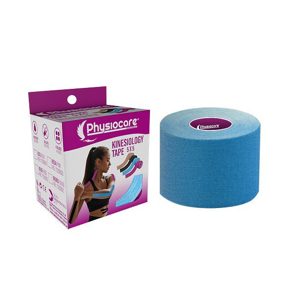 Kinesiology tape Azul 5x5 Physiocare