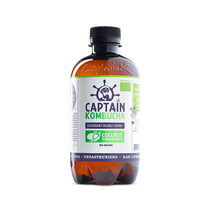 Kombucha de coco bio, 400 ml -  Captain Kombucha