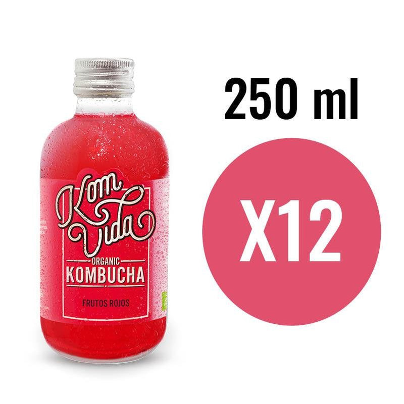 Kombucha Frutos Rojos (Berryvida) Bio Komvida