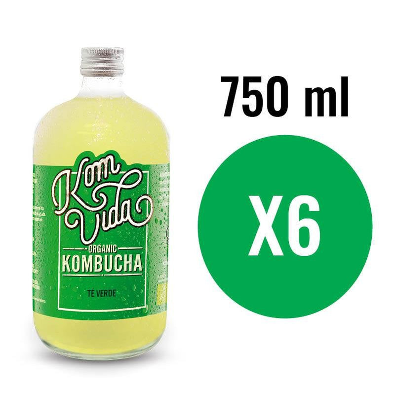 Kombucha Te Verde (Greenvida) Bio 750ml Komvida