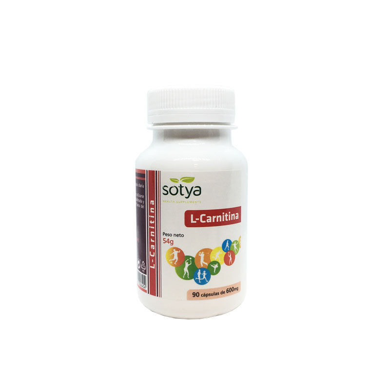L-carnitina 600 mg 90 cápsulas Sotya