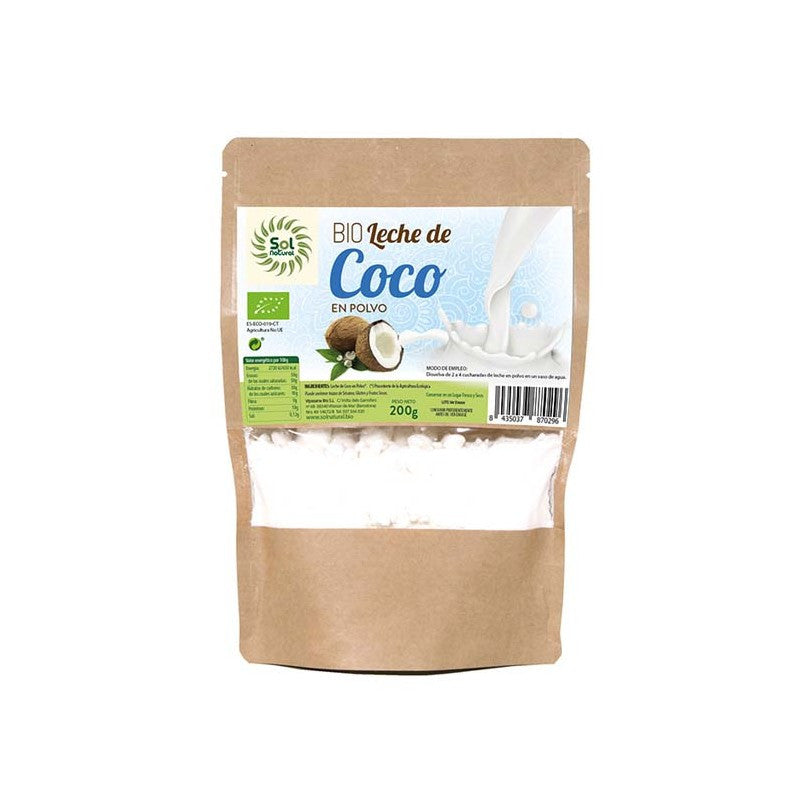 Leche de coco en polvo bio 200g Sol natural