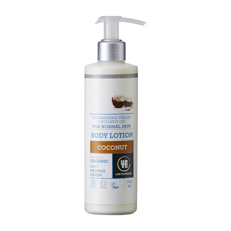 Loción corporal de coco bio 245ml Urtekram