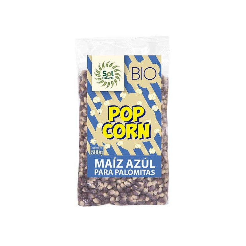 Maiz azul para palomitas bio 500 g Sol Natural