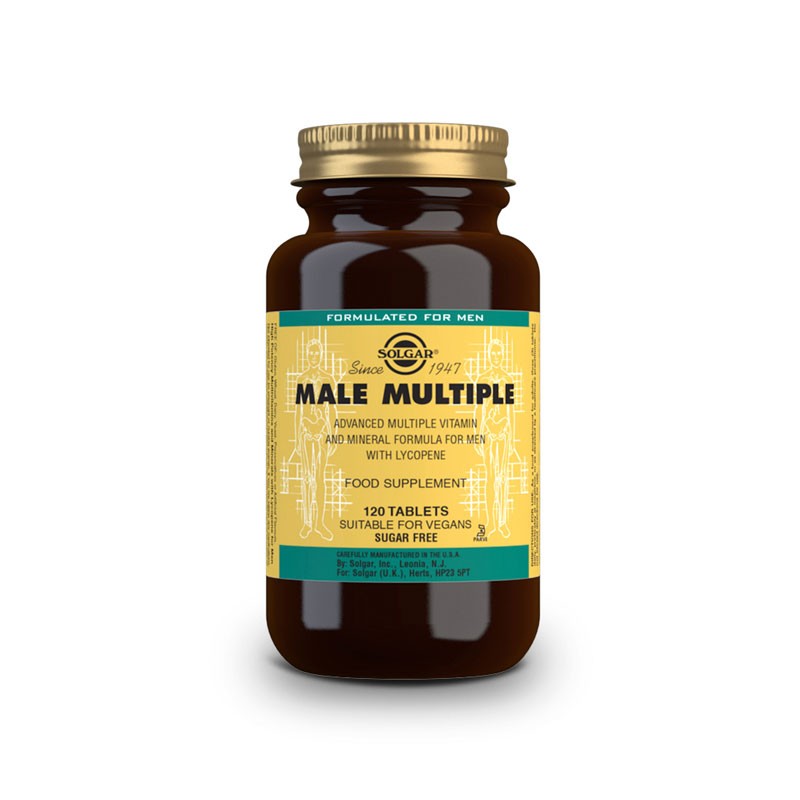 Male Multiple (Complejo para hombre) 120 comprimidos Solgar