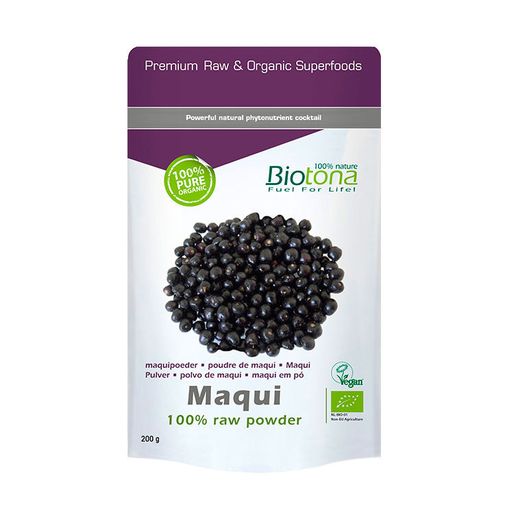 Maqui polvo superfood bio 200g Biotona