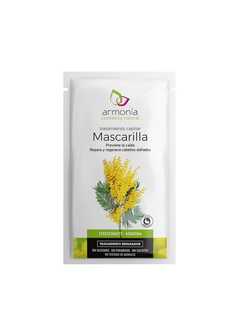 Mascarilla capilar Tepezcohuite - Monodosis