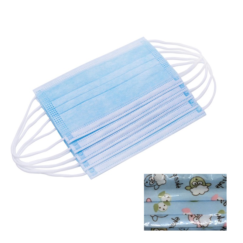 Mascarilla Quirurgica Infantil desechable dibujo 50 uds