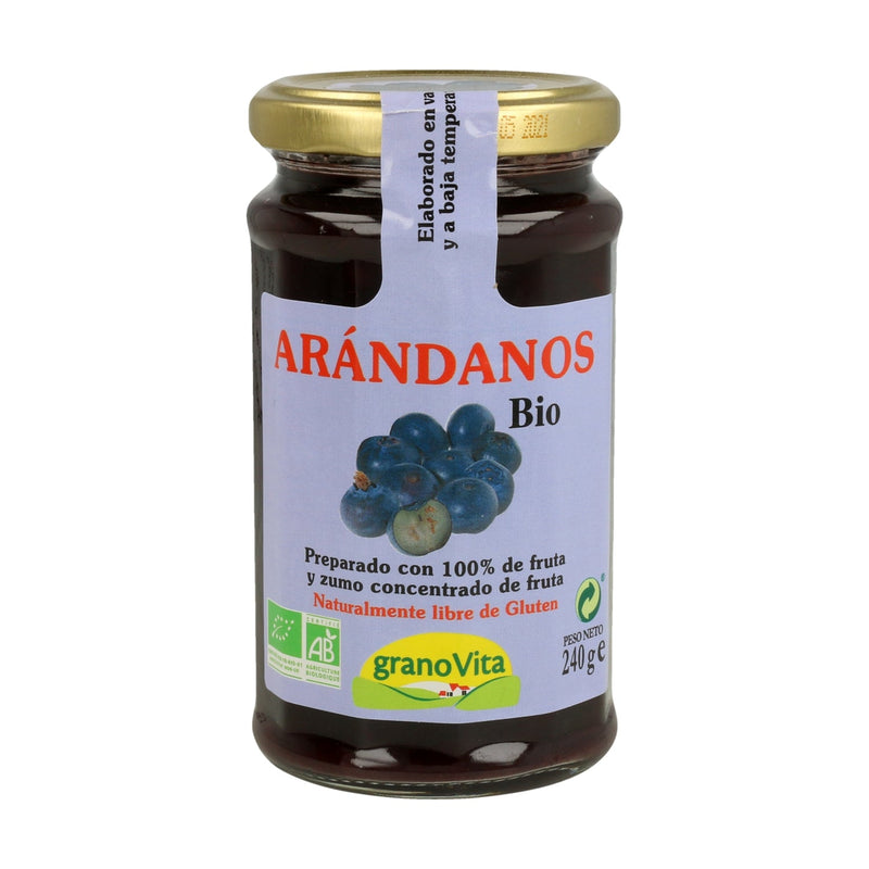 Mermelada de Arándanos BIO 240gr - Grano Vita