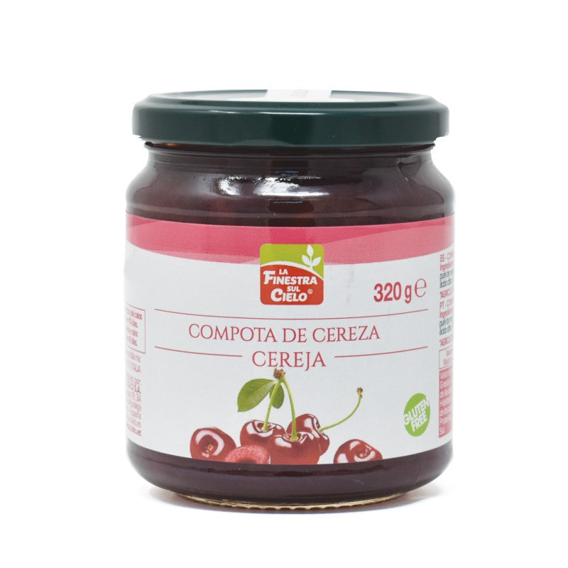 Compota de cereza bio 320g La Finestra