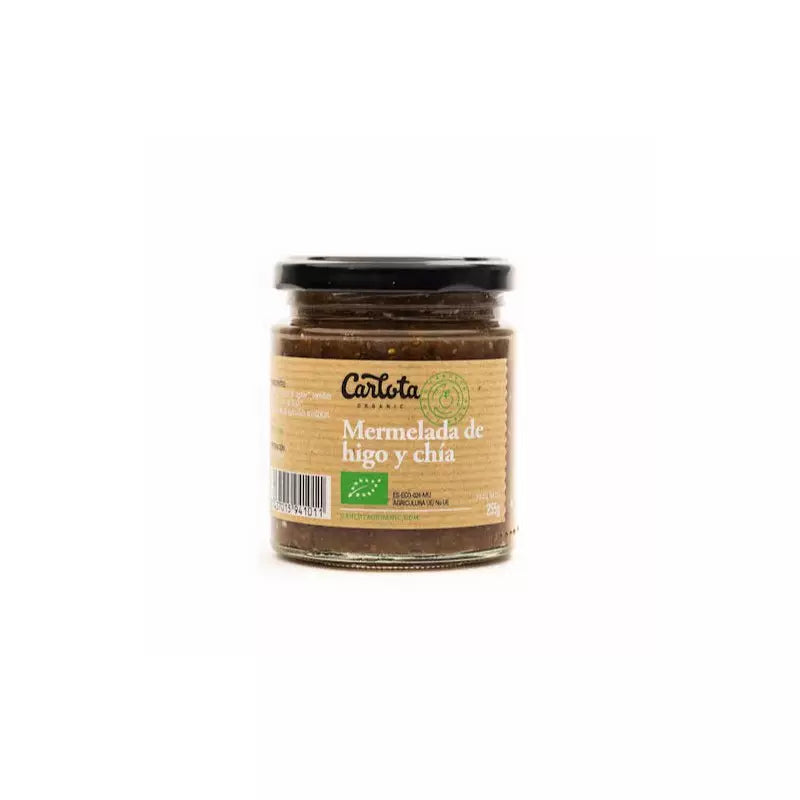 Mermelada de higo y chia Bio 255g Carlota Organic