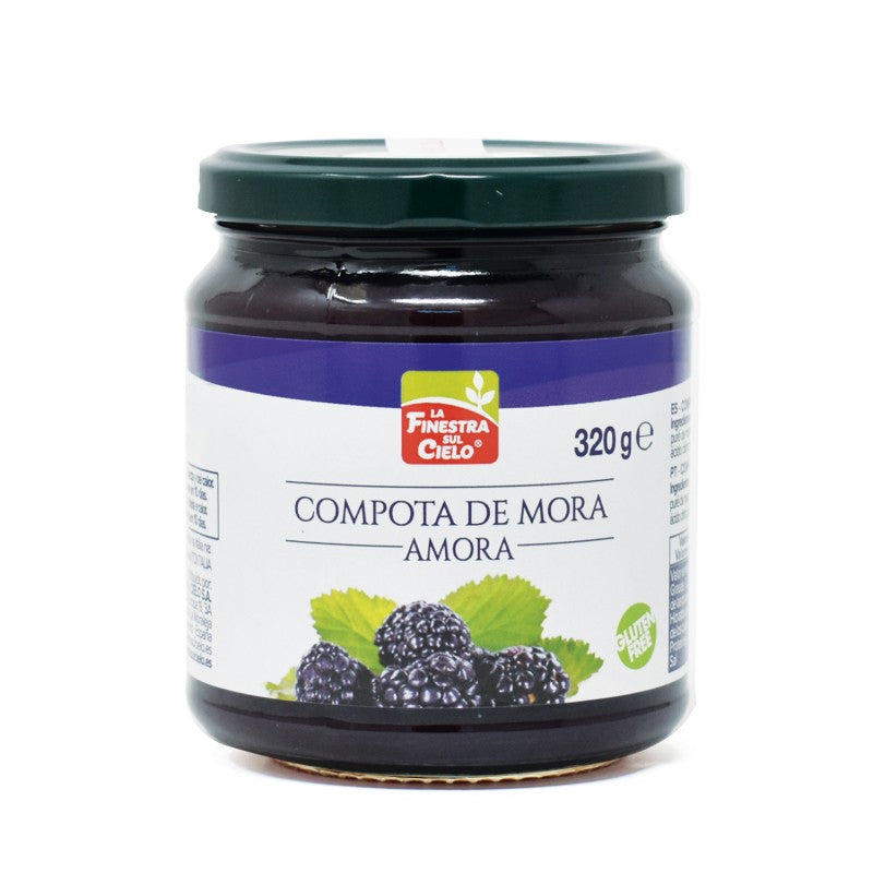 Compota de mora bio 320g La Finestra
