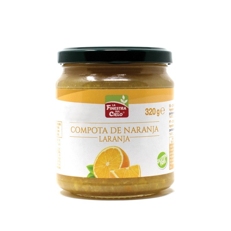 Compota de naranja bio 320g La Finestra