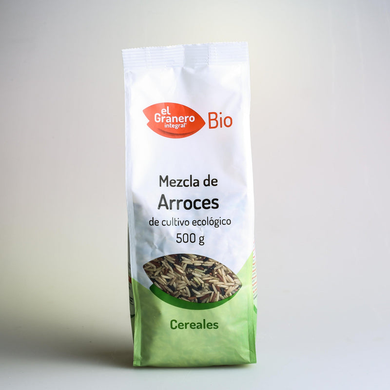 ARROZ MEZCLA BIO, 500 GR - BIOSPIRIT - masquedietasonline.com 