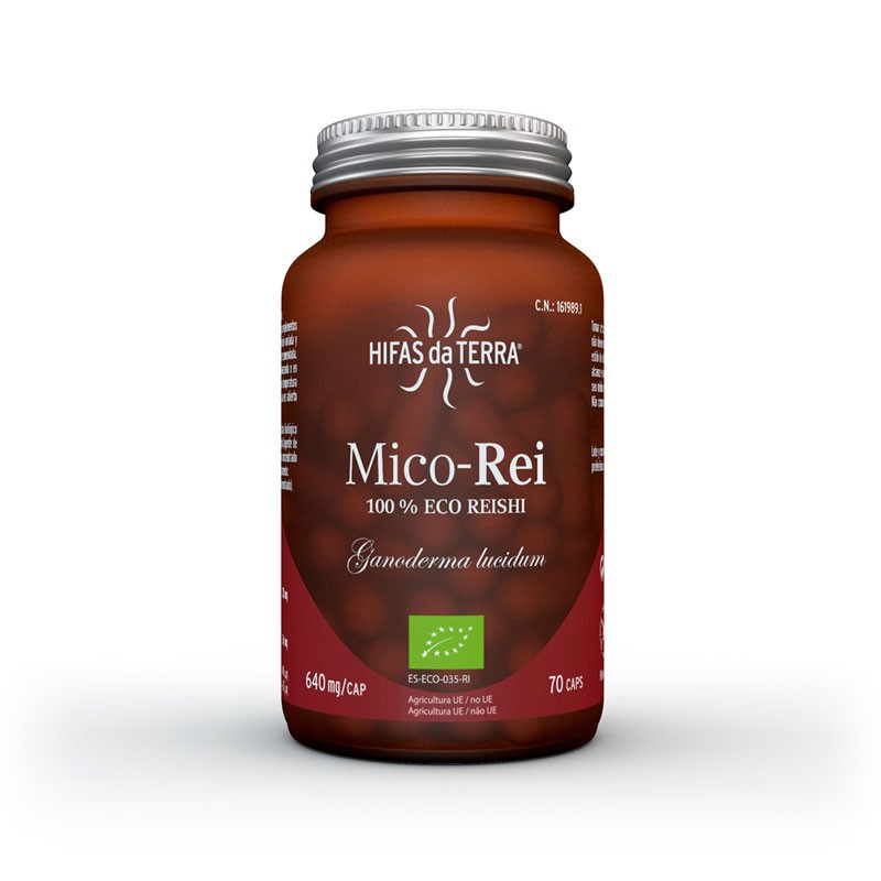 Mico Rei-Reishi 70 caps - HIFAS DA TERRA