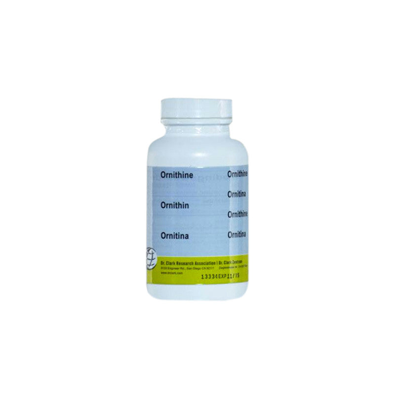 ORNITINA 500 MG 100 CAPSULAS- HULDA CLARK - masquedietasonline.com 