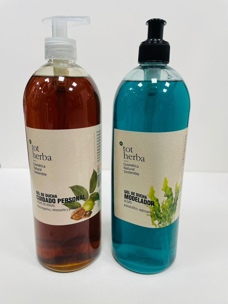 Pack Gel de ducha Cuidado Personal + Gel de ducha Modelador Algas - Tot Herba