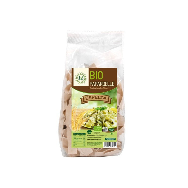 Papardelle de espelta bio 250 g Sol Natural