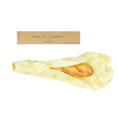 BEE'S WRAP ENVOLTORIO DE CERA DE ABEJA - BAGUETTE - masquedietasonline.com 