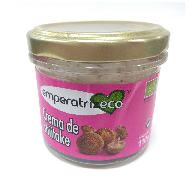 Pate cremoso de setas shiitakes bio 110g Emperatriz