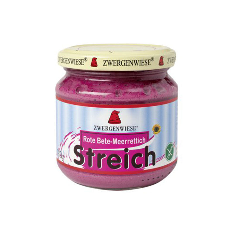 Pate vegetal de remolacha y rabano bio 180 g Zwergenwiese