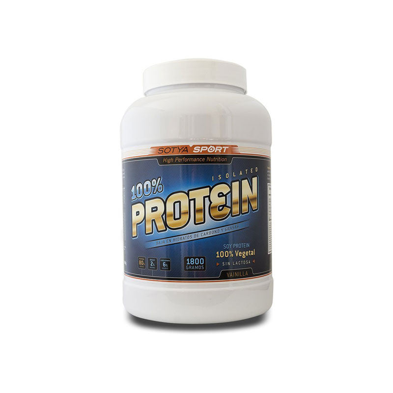 Proteína de soja 100 % sabor vainilla 1800g Sotya