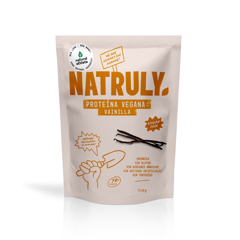Proteina Vegana 75% Vainilla Bio 350g - Natruly
