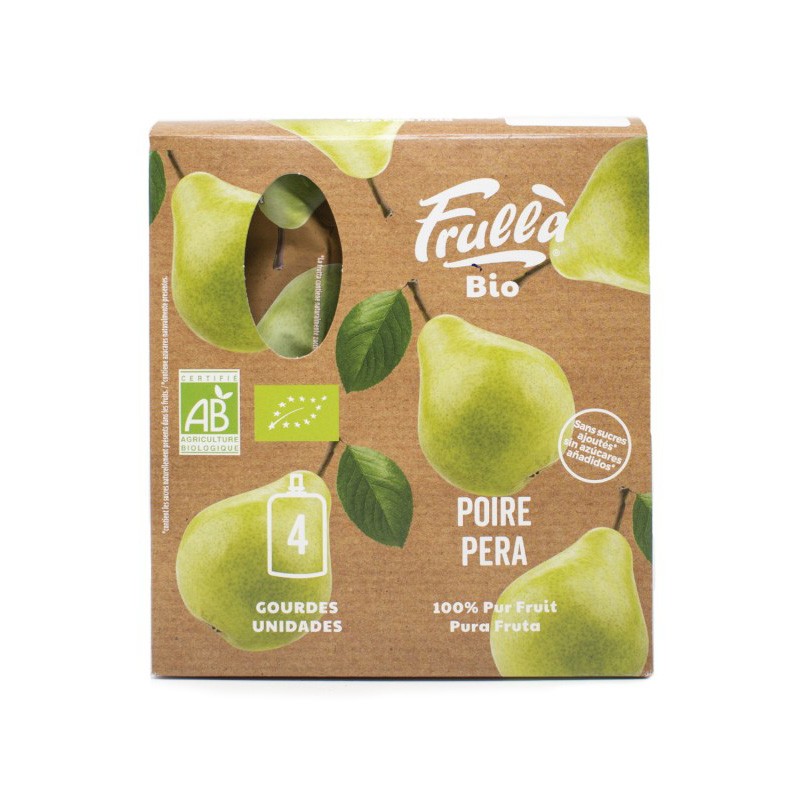 Pure pera bio 4x100g Frulla