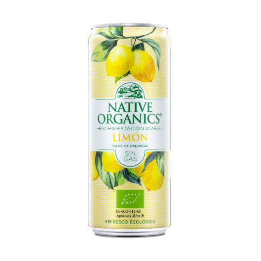 Refresco Isotonico Limon sin gas Bio 330ml Native Organics