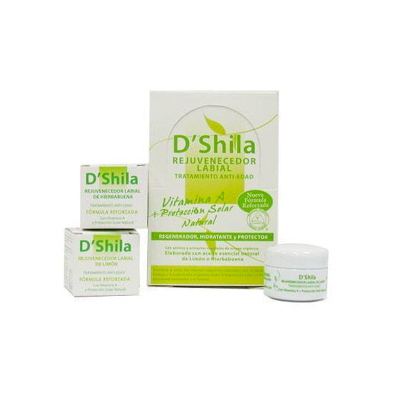 REJUVENECEDOR LABIAL DE HIERBABUENA 15 ML - D´SHILA - masquedietasonline.com 